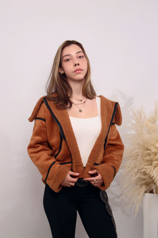 CASACA BOHO PELUCHE